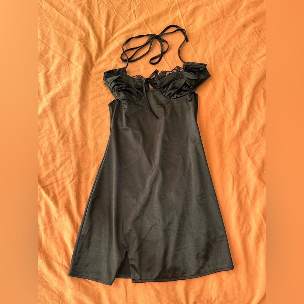 Amazon black mini dress